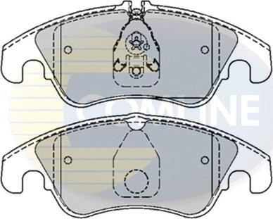 Comline CBP01789 - Kit pastiglie freno, Freno a disco autozon.pro