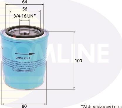 Comline CNS11215 - Filtro olio autozon.pro