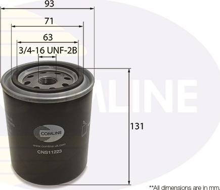 Comline CNS11223 - Filtro olio autozon.pro