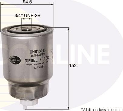 Comline CNS13013 - Filtro carburante autozon.pro