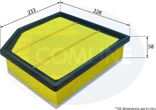 Comline EAF905 - Filtro aria autozon.pro