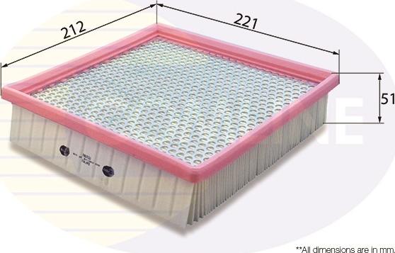 Comline EAF901 - Filtro aria autozon.pro