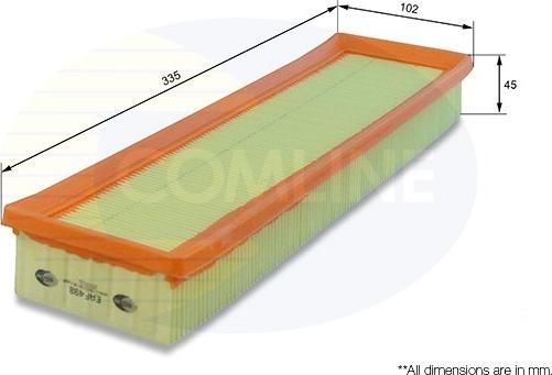 Comline EAF498 - Filtro aria autozon.pro