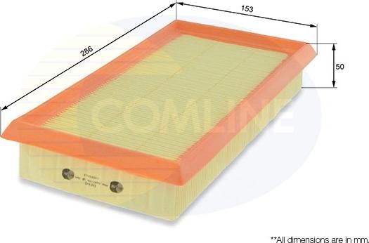 Comline EAF445 - Filtro aria autozon.pro