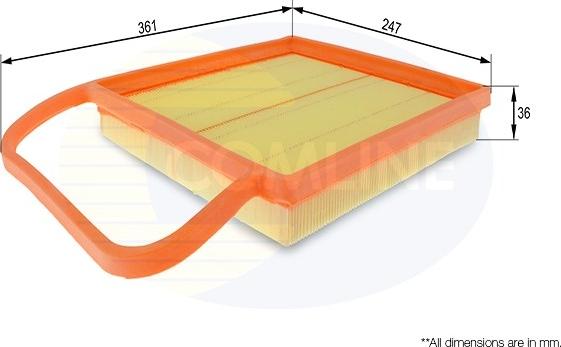 Comline EAF481 - Filtro aria autozon.pro