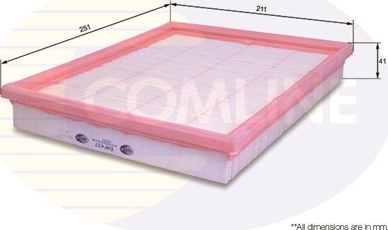 Comline EAF437 - Filtro aria autozon.pro