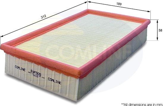 Comline EAF505 - Filtro aria autozon.pro