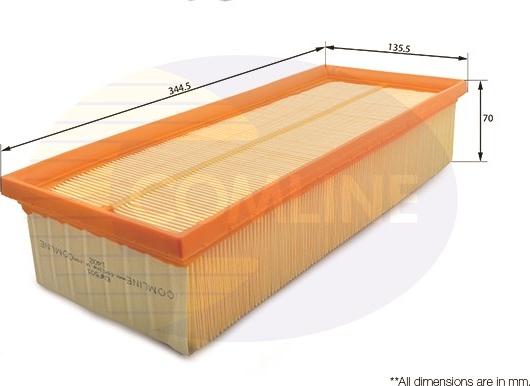 Comline EAF501 - Filtro aria autozon.pro