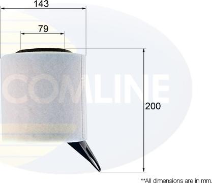 Comline EAF583 - Filtro aria autozon.pro