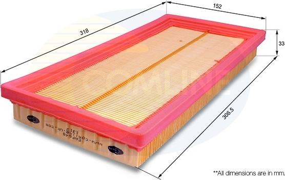 Comline EAF648 - Filtro aria autozon.pro