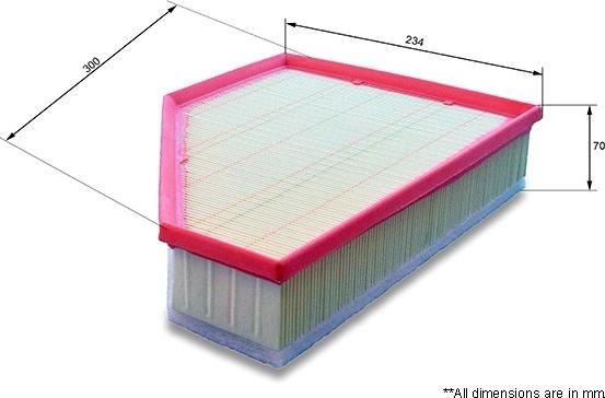 Comline EAF666 - Filtro aria autozon.pro