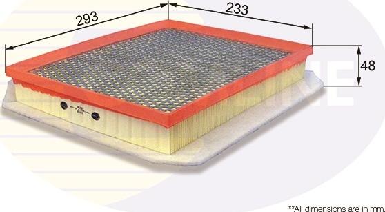 Comline EAF600 - Filtro aria autozon.pro