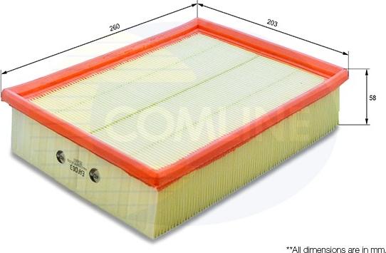 Comline EAF063 - Filtro aria autozon.pro