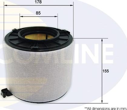 Comline EAF1001 - Filtro aria autozon.pro