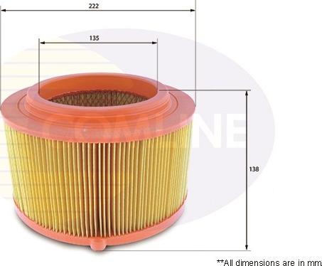 Comline EAF843 - Filtro aria autozon.pro