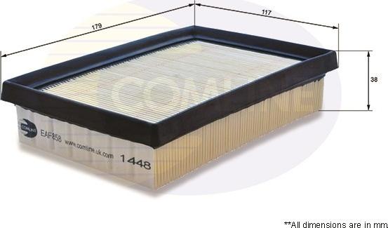 Comline EAF858 - Filtro aria autozon.pro