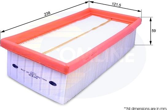 Comline EAF838 - Filtro aria autozon.pro