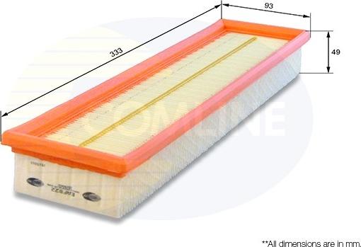 Comline EAF822 - Filtro aria autozon.pro