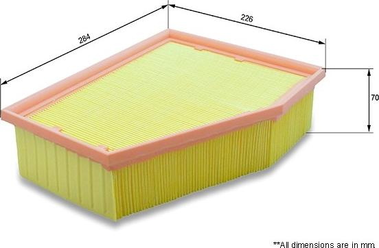 Comline EAF873 - Filtro aria autozon.pro