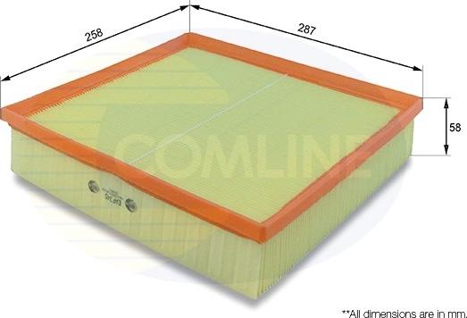 Comline EAF345 - Filtro aria autozon.pro