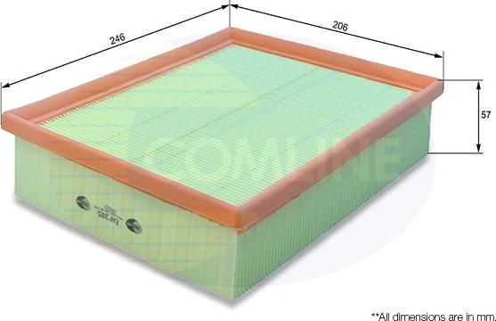 Comline EAF385 - Filtro aria autozon.pro