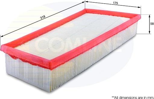 Comline EAF246 - Filtro aria autozon.pro