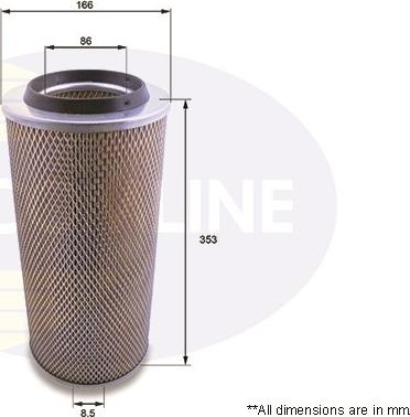 Comline EAF285 - Filtro aria autozon.pro