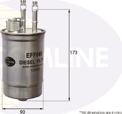 Comline EFF049 - Filtro carburante autozon.pro