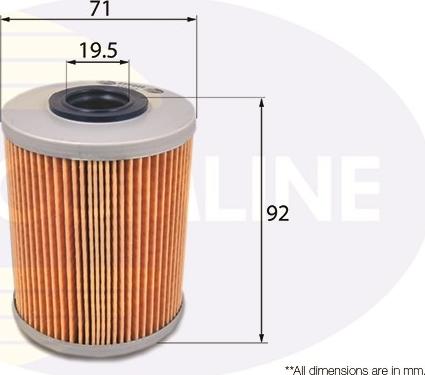 Comline EFF046 - Filtro carburante autozon.pro