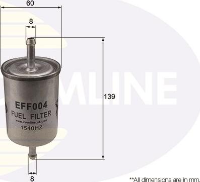 Comline EFF004 - Filtro carburante autozon.pro