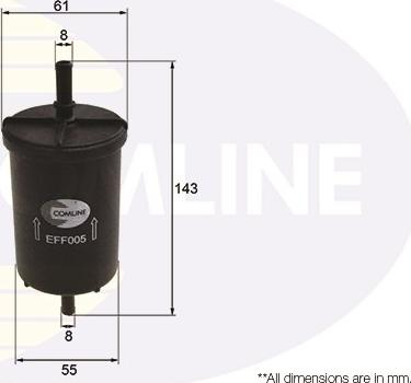 Comline EFF005 - Filtro carburante autozon.pro