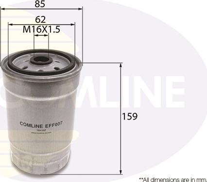 Comline EFF007 - Filtro carburante autozon.pro