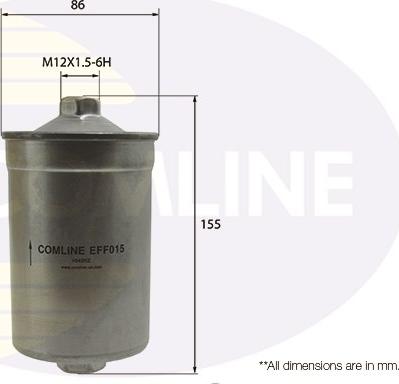 Comline EFF015 - Filtro carburante autozon.pro