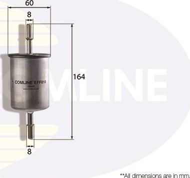 Comline EFF010 - Filtro carburante autozon.pro