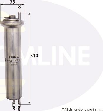 Comline EFF083 - Filtro carburante autozon.pro