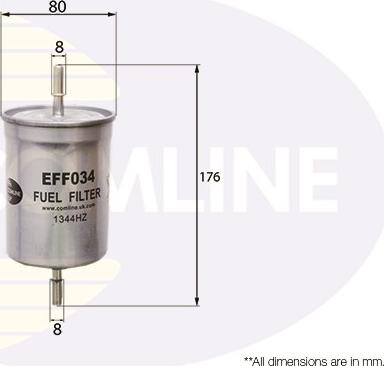 Comline EFF034 - Filtro carburante autozon.pro