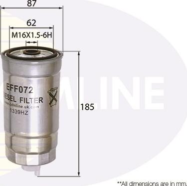 Comline EFF072 - Filtro carburante autozon.pro