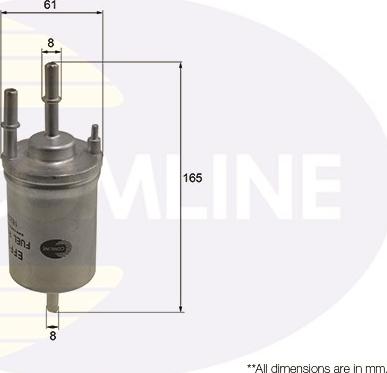 Comline EFF144 - Filtro carburante autozon.pro