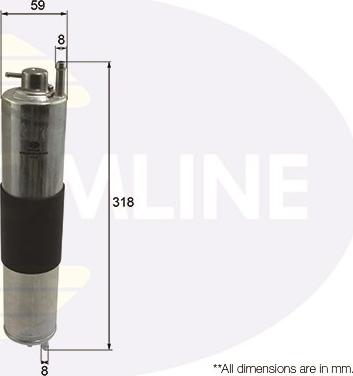 Comline EFF140 - Filtro carburante autozon.pro