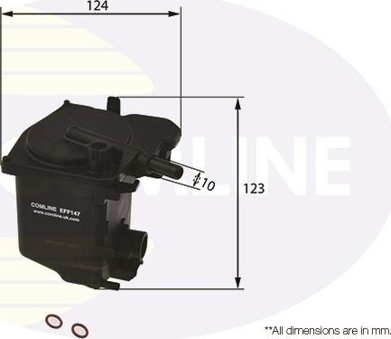 Comline EFF147 - Filtro carburante autozon.pro