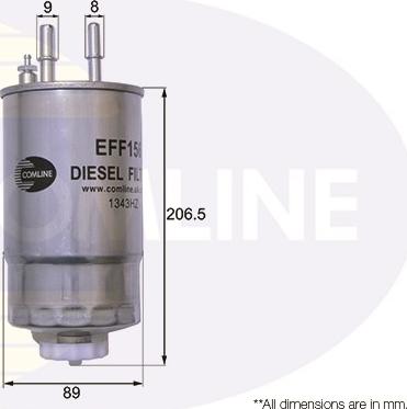 Comline EFF156 - Filtro carburante autozon.pro