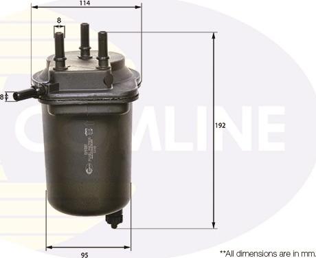 Comline EFF164 - Filtro carburante autozon.pro