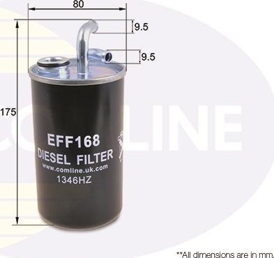 Comline EFF168 - Filtro carburante autozon.pro