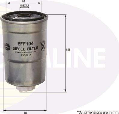 Comline EFF104 - Filtro carburante autozon.pro