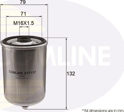 Comline EFF137 - Filtro carburante autozon.pro