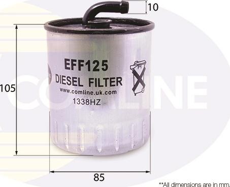 Comline EFF125 - Filtro carburante autozon.pro