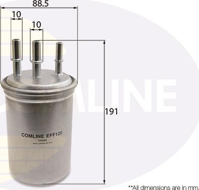 Comline EFF120 - Filtro carburante autozon.pro