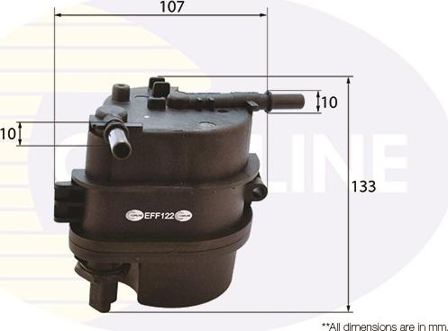 Comline EFF122 - Filtro carburante autozon.pro