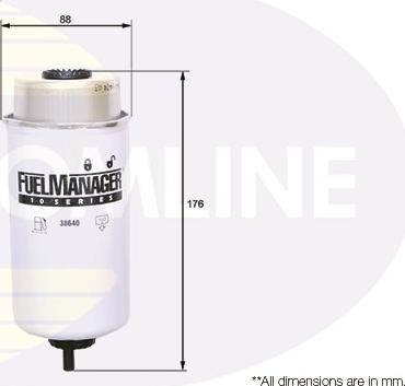 Comline EFF176 - Filtro carburante autozon.pro