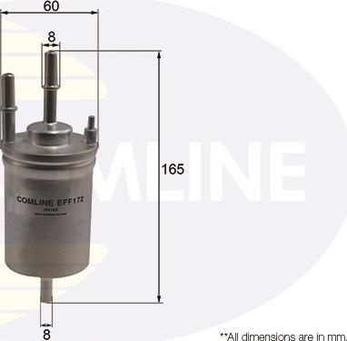 Comline EFF172 - Filtro carburante autozon.pro